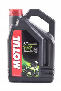 Моторное масло полусинтетическое Motul 5100 10W40 4L MA2 4T полусинтетическое 4-тактное