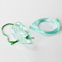 Maska tlenowa z drenem - maseczka tlenowa zarys M