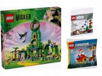 KLOCKI LEGO Wicked 75684 Powitanie w Emerald City + DWA ŚWIĄTECZNE ZESTAW