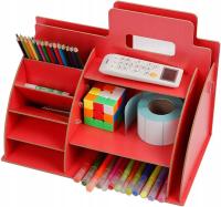 Organizer na biurko, drewniany