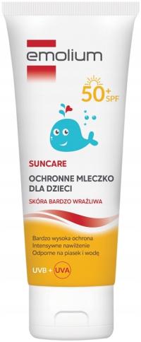 EMOLIUM SUNCARE OCHRONNE MLECZKO DLA DZIECI SPF50+ 125ml