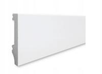 Listwa przypodłogowa POLISTYRENOWA TWARDA 8cm biała