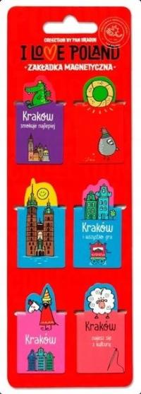 Zakładki magnetyczne ILP Kraków ILP-ZAK.S-KRA-03 Pan Dragon