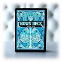 Karty Crown Deck Light Blue - talia kolekcjonerska UNIKAT na prezent