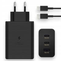 Зарядное устройство SAMSUNG 65W EP-T6530NBEGEU USB A 2 x USB C
