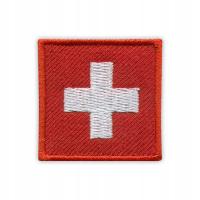 Szwajcaria Naszywka Flaga Szwajcarii, Szwajcarska HAFT