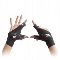 НАБОР ИЗ ДВУХ ПЕРЧАТОК С СВЕТОДИОДНЫЙ ФОНАРИК ПОДАРОК ЛАМПА VERTIGE