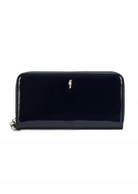 OCHNIK Duży granatowy portfel damski POREC-0418-69(Z25)