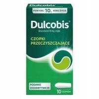 Dulcobis 10 mg czopki przeczyszczające wypróżnienie 10 sztuk
