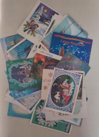 ZESTAW ŚWIĘTA NOWY ROK ROSJA POCZTÓWKI ZESTAW NR6 50 szt.