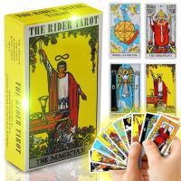 KARTY DO TAROTA ZESTAW 78SZT TALIA KART KLASYCZNYCH THE RIDER TAROT WRÓŻBY