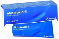 Акнероксид 5 препарат гель от прыщей 50 мг / г 50 г