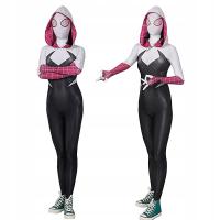 Spiderman Gwen Stacy Cosplay kostiumy 110-190cm//180cm