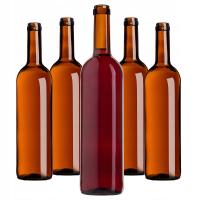 30 шт стеклянные бутылки вина 750 мл 0,75 л Бордо вино настойки ликер