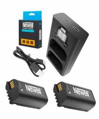 Zestaw Newell do Panasonic DMW-BLK22, ładowarka + 2 akumulatory 2250 mAh