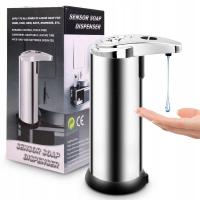 Автоматический дозатор мыла для рук жидкость для мытья посуды сталь бесконтактный
