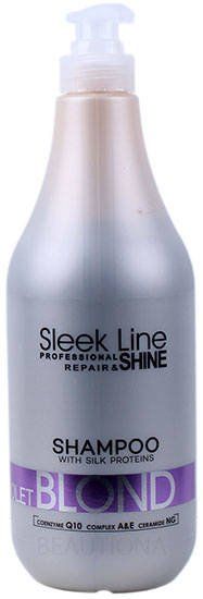 Шампунь stapiz SLEEK LINE Blonde violet 1л