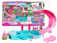 LALKA BARBIE BASEN MARZEŃ ze zjeżdżalnią, jacuzzi + akcesoria