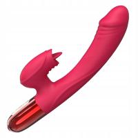 Ekskluzywny SEX MASAŻER STYMULATOR ŁECHTACZKI POCHWY Króliczek DILDO PENIS