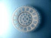 ДОВОЕННЫЙ СТЕКЛЯННАЯ СЕРВИРОВОЧНАЯ ПОДСТАВКА БЛЮДЦЕ WALTHER