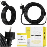 Нагревательный кабель нагревательный кабель с термостатом для труб желоба крыши 16 Вт | м / 4 м