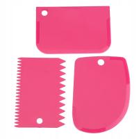 3x ŁOPATKA SZPATUŁKA DEKORACJA TORTÓW DEKORATOR DO NAKŁADANIA TYNKU 88