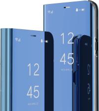Etui do Samsung Galaxy A55 5G CLEAR VIEW Case MAGNETYCZNE + SZKŁO HARTOWANE