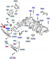 Ford OE 1440439 przewód elastyczny kolektora ssącego
