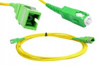 PRZEDŁUŻACZ PATCHCORD światłowodu kabel światłowodowy PC-SC-APC/SC-APC 25m