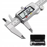 Suwmiarka Elektroniczna Ze Stali Nierdzewnej Dokłada 0-150mm + Etui Baterie