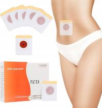 Podkładki pod brzuch Naklejka na pępek, plastry odporne na pot, oddychające ziołowe