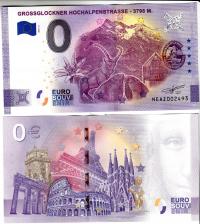 Banknot 0-euro- Austria 2021-2A Grossglockner Hochalpenstrasse