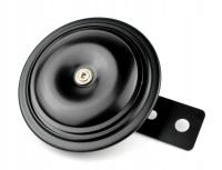 Sygnał dźwiękowy klakson motocyklowy 12 V 87 mm uniwersalny czarny