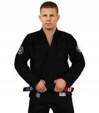 Ground Game Kimono Gi Do Bjj Jiu Jitsu Gamer Czarne A2L