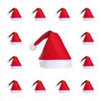 ШЛЯПА САНТА КЛАУСА РОЖДЕСТВО САНТА КЛАУСА НАРЯД 12ШТ.