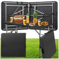 STÓŁ CATERINGOWY OGRODOWY SKŁADANY 120CM TURYSTYCZNY WALIZKA BANKIETOWY XXL