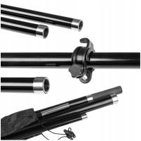 MASZT DO FLAGI REKLAMOWEJ STRONG ROZMIAR XL 550cm CZARNY