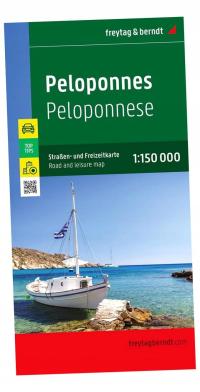 MAPA PELOPONEZ 1:150 000 FB