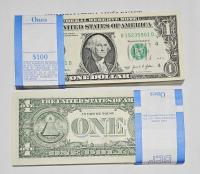 Banknoty jedno dolarowe 2021 r. 10 szt . Seria D - BANK OF CLEVELAND
