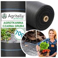 Agrotkanina Na Chwasty 2,2x100m UV 70g Włóknina 2,2m 220cm 100m Gruba Mocna