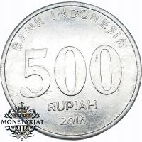 500 РУПИЙ 2016 ИНДОНЕЗИЯ