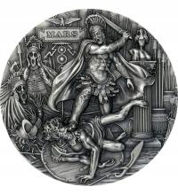 GG 2$ Mars - Bogowie Rzymscy 2 oz Ag 999