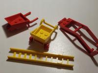 LEGO Fabuland elementy uszkodzone