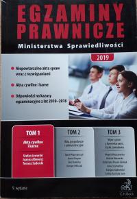 EGZAMINY PRAWNICZE MINISTERSTWA SPRAWIEDLIWOŚCI