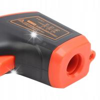 PIROMETR TERMOMETR BEZKONTAKTOWY LASEROWY BEZDOTYKOWY PODCZERWIEŃ -50 +600C