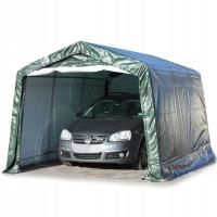 3. 3кс4. 7м шатер гаража, ПЭ 450 Н темно-зеленый