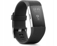 Smartwatch Fitbit Charge 2, czarny, tarcza 38 mm