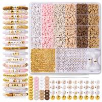 Zestaw do produkcji bransoletki biżuteria rękodzieło pastelowe kolory