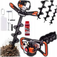 БУРОВАЯ УСТАНОВКА 3X СВЕРЛО 10/15/20 СМ 5,2 КМ МАСЛО PROFI