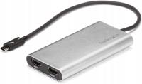 Uszkodzony adapter USB-C na HDMI StarTech Thunderbolt 3 na Dual HDMI 2.0